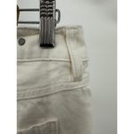 CAbi  Jeans Women 4 Off White Cream BF Boyfriend 100% Cotton Non-Stretch Photo 6