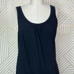 James Perse Dropped Waist Blouson Tank Dress Black Size 4 / XL Photo 1
