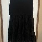 Steve Madden  Black Malvina Skirt Size Large Photo 6