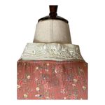 Piccalino Petites Vintage Pink Floral Print Lace Collar Tie Waist Maxi Dress 10 Photo 5