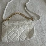 Forever 21 Elegant White Quilted Shoulder Bag Photo 7