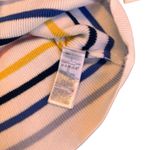 Gap 100% Cotton Rainbow Stripe Crewneck Sweater Women’s L Pride Colors in EUC Photo 7