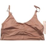 Free People We Are HAH Cami BrHAH Bralette Copper Rose Pink L Photo 2