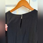 Greylin  Miriam Pouf Sleeve Inset Trim Blouse size Small Photo 8