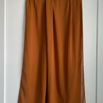 Premium Chiffon Rectangle Hijab In Burnt Orange For Women Photo 1