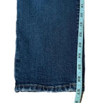 Gap Women’s Dark Denim Girlfriend Jeans Distressed Straight Leg Size 4/27 Photo 13