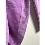 Lululemon Swifty Tech Long Sleeve Size 6 Heathered Moonlit Magenta Photo 2