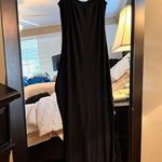 NEW PUMIEY Sexy Slip Maxi Dress Ribbed Bodycon Summer M Black Size M Photo 3