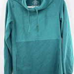 L.L. Bean Cozy Knit Pullover Women's Size Small Tall Teal Cozy Pockets Blue Photo 0