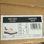 Dr. Martens Light Pink Leather Oxfords Photo 6