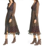 NWT Le superbe Magnolia Floral Maxi Chiffon Dress Size 4 Photo 3