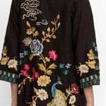 Johnny Was extremely heavily embroidered CELINA LINEN KIMONO COAT NWT RARE Photo 1