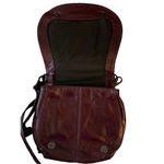 Rebecca Minkoff Small Vanity Saddle, Dark Cherry Messenger Cross Body Handbag Photo 5
