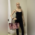 Burberry Tote Nova Check Heart Coated Canvas Photo 12