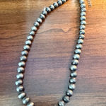 Navajo Pearls 8mm Silver Photo 0
