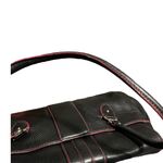 Cole Haan  Grand Ambition Side-Cinch Satchel Black Pebbled Leather Photo 7