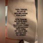 FOR THE REPUBLIC  Women's Roll-Tab Sleeve Tencel® Button-Up Shirt NWT Photo 5