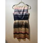 Lafayette 148 New York Silk Multi Stripe Dress Sz. 2 Photo 3