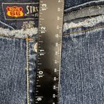 Route 66 Jeans Women 20 Blue Dark Wash Frayed Cropped Denim Photo 6