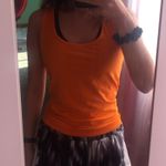 Orange Workout Tank Photo 0