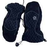 Burton  Black Quilted Snow Gloves Small Photo 0