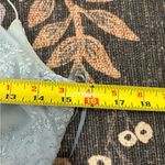 MARINA Light Blue Lace Maxi Dress bridesmaid/prom dress Size 4 Photo 9