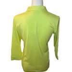 Sport Haley NWT Women’s Size Small Golf Polo Bright Yellow Green Palm Trees Photo 1