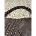 Fenn Wright Manson Brown Leather Hobo Bag with Braided Strap Photo 5