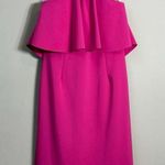 Trina Turk Soozy Halter Ruffle Pencil Dress Women's 10 Hot Pink Formal Party NWT Photo 0