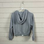 Wildfox  Gray Floral Zip Up Hoodie size XS Photo 2