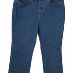 IZOD  Cropped Denim blue jeans size 12 Photo 0