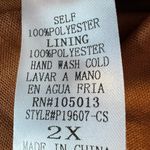 Chic Soul | ladies plus size ruffed, baby doll blouse. Size: 2X. Photo 11