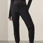 Athleta  black headlands hybrid trek joggers Photo 0