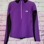 The North Face  FLASHDRY HALF ZIP PULLOVER PURPLE Photo 0
