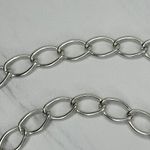 Silver Tone Chain Link Purse Handbag Replacement Strap ✨ Photo 2