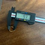 Chic 14k Gold Thick Textured Hoops Photo 6