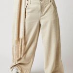 Free People Harlow Mid Rise Wide Leg Jeans Corduroy Photo 0