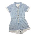 Gianni Bini  Tori Denim 100% Cotton Romper Photo 1