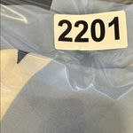 Theory Silk  Skirt Blue and White Size 8 Photo 7