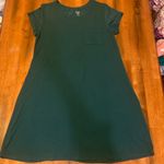 Market & Spruce  Dress XL Forest Green Mini T-shirt Short sleeve Photo 0