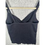 Bebe Vintage  Tank Top Cami Grunge M/L Y2K Black Sweetheart Stretch Sexy Womens Photo 10