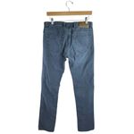 Massimo Dutti  Women's Blue Mid Rise Slim Straight Stretch Denim Jeans Size 30 Photo 1