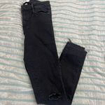 William Rast Black Distressed Sculpted Highrise Skinny Jeans - Size 26 Photo 3