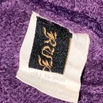 PLUM TURTLENECK PONCHO Knit Purple Eggplant OSFM Size undefined Photo 3