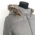IBS Independent Body & Soul Puffer Coat with Detachable Hood in Size M Gray Size M Photo 2