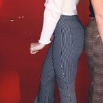 Altar'd State Striped Bell Bottoms Photo 0