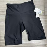 Old Navy NWT  PowerSoft Athletic Black Bermuda Bike Shorts- Size Medium Photo 0