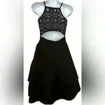 Jun & Ivy  Francescas Black Tiered Dress (389) Photo 4