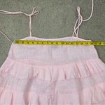 Edikted  Dorothia Tiered‎ Mini Dress Pink M Photo 6
