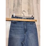 Refuge  Women’s Medium Wash Flare Jeans Raw Hem – Size M Photo 5